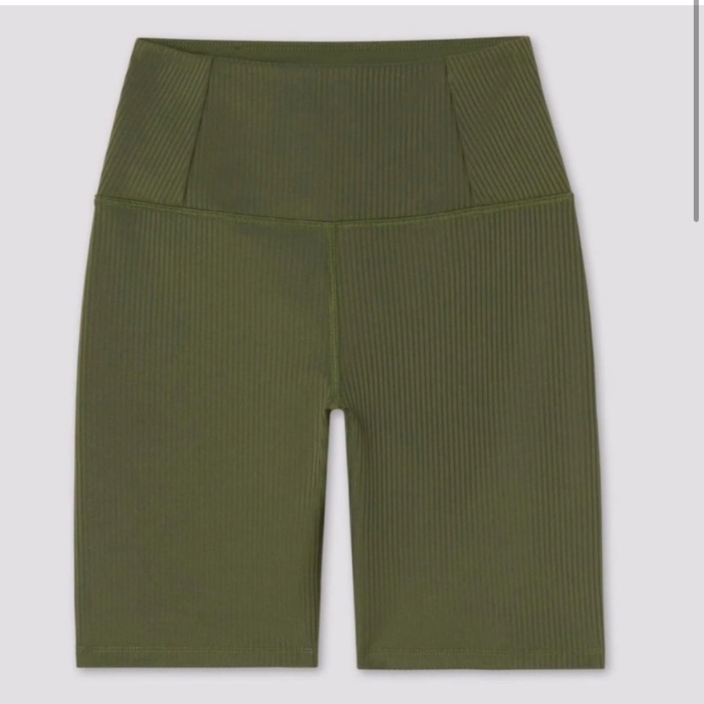 Girlfriend Collective Rib High Rise Bike Short